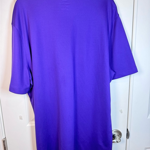 Nike Dri-FIT Purple Polo Shirt Men’s XL Athletic Training Business Casual Golf - Picture 5 of 9